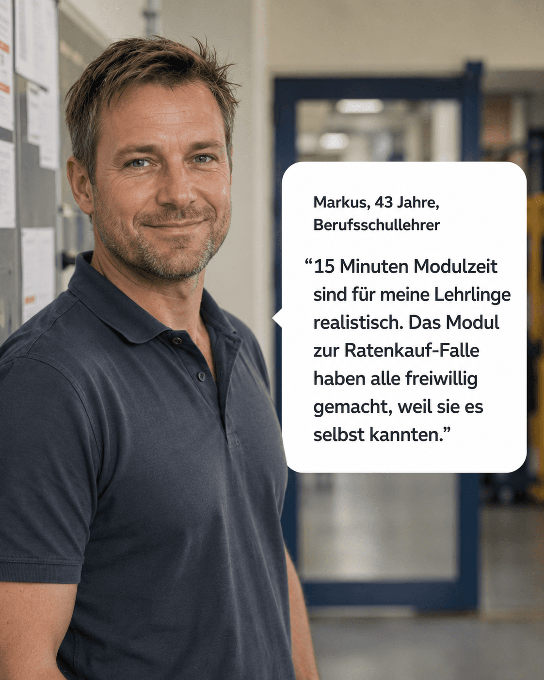 Lehrer für Politische Bildung, Berufsschule Linz
